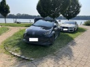 Foto: Parken auf Grünanlage  